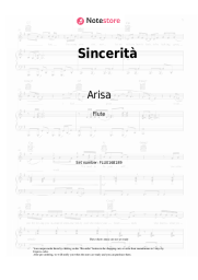 undefined Arisa - Sincerità 