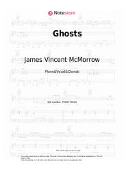 Notas, acordes James Vincent McMorrow - Ghosts