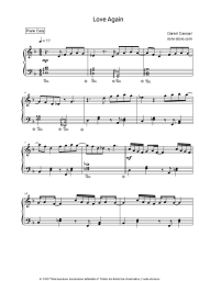 Notas, acordes Daniel Caesar, Brandy - Love Again