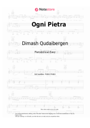 undefined Dimash Qudaibergen - Ogni Pietra