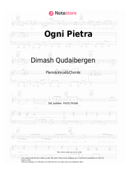 undefined Dimash Qudaibergen - Ogni Pietra
