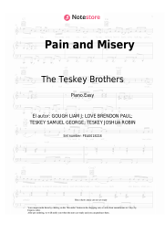 Notas, acordes The Teskey Brothers - Pain and Misery