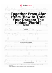 Notas, acordes Jónsi - Together From Afar (from 'How to Train Your Dragon: The Hidden World')