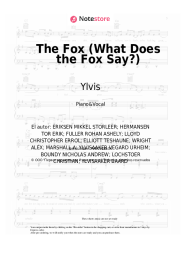 Notas, acordes Ylvis - The Fox (What Does the Fox Say?)