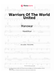 undefined Manowar - Warriors Of The World United