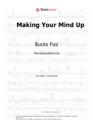 Notas, acordes Bucks Fizz - Making Your Mind Up