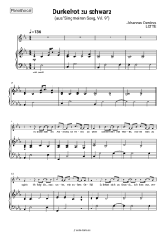 undefined Johannes Oerding, LOTTE - Dunkelrot zu schwarz