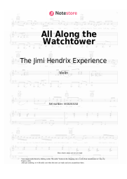 Notas, acordes The Jimi Hendrix Experience - All Along the Watchtower