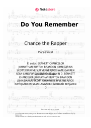undefined Chance the Rapper, Benjamin Gibbard - Do You Remember