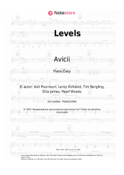 Notas, acordes Avicii - Levels