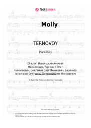 Notas, acordes TERNOVOY - Molly