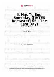 Notas, acordes zYnthetic - It Has To End Someday ([IHTES Remaster] 06 - The Last Day)