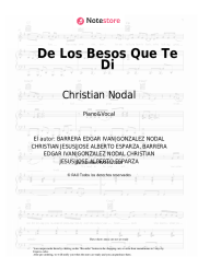 undefined Christian Nodal - De Los Besos Que Te Di
