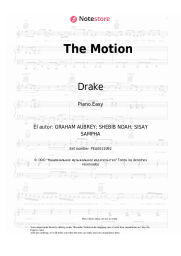 Notas, acordes Drake - The Motion