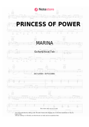 undefined MARINA - PRINCESS OF POWER