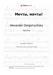 undefined Alexander Dargomyzhsky - Dreams, dreams!
