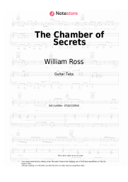 Notas, acordes William Ross, John Williams - The Chamber of Secrets