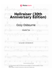 Notas, acordes Ozzy Osbourne, Motörhead, Lemmy - Hellraiser (30th Anniversary Edition)