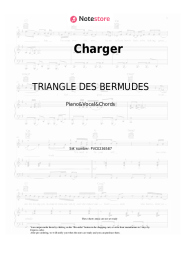 Notas, acordes TRIANGLE DES BERMUDES - Charger