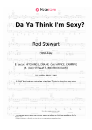 Notas, acordes Rod Stewart - Da Ya Think I'm Sexy?