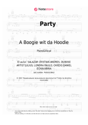 Notas, acordes Paulo Londra, A Boogie wit da Hoodie - Party