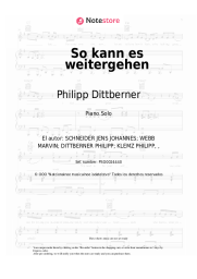 undefined Philipp Dittberner, Marv - So kann es weitergehen