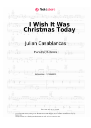 Notas, acordes Julian Casablancas - I Wish It Was Christmas Today