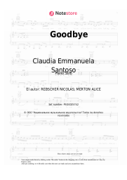 Notas, acordes Claudia Emmanuela Santoso, Alice Merton - Goodbye