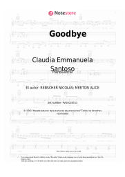 Notas, acordes Claudia Emmanuela Santoso, Alice Merton - Goodbye
