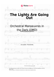 Notas, acordes Orchestral Manoeuvres in the Dark (OMD) - The Lights Are Going Out