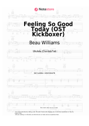 Notas, acordes Beau Williams - Feeling So Good Today (OST Kickboxer)