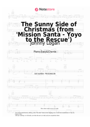 Notas, acordes Johnny Logan - The Sunny Side of Christmas (from 'Mission Santa - Yoyo to the Rescue')