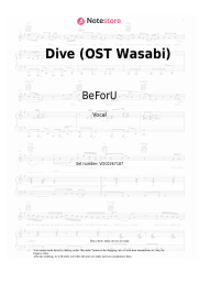 undefined BeForU - Dive (OST Wasabi)
