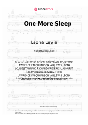 undefined Leona Lewis - One More Sleep