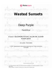 undefined Deep Purple - Wasted Sunsets