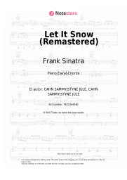 Notas, acordes Frank Sinatra - Let It Snow (Remastered)