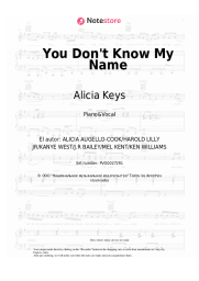 undefined Alicia Keys - You Don't Know My Name