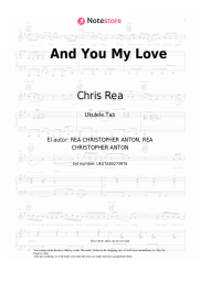 undefined Chris Rea - And You My Love