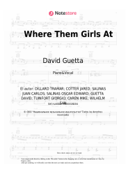 undefined David Guetta, Flo Rida, Nicki Minaj - Where Them Girls At