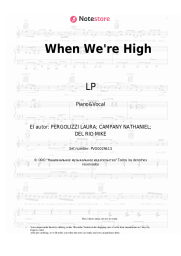 undefined LP - When We're High