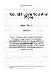 undefined Jason Mraz, Renee Dominique - Could I Love You Any More