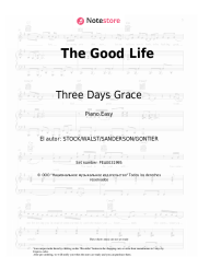 Notas, acordes Three Days Grace - The Good Life