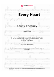 Notas, acordes Kenny Chesney - Every Heart