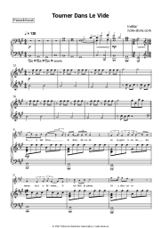 Notas, acordes Indila - Tourner Dans Le Vide