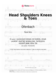 Notas, acordes Ofenbach, Quarterhead, Norma Jean Martine - Head Shoulders Knees & Toes