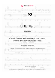 Notas, acordes Lil Uzi Vert - P2