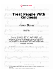 Notas, acordes Harry Styles - Treat People With Kindness