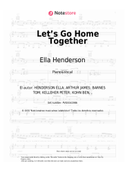 Notas, acordes Ella Henderson, Tom Grennan - Let’s Go Home Together