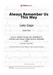 undefined Lady Gaga - Always Remember Us This Way
