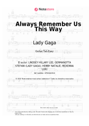 undefined Lady Gaga - Always Remember Us This Way